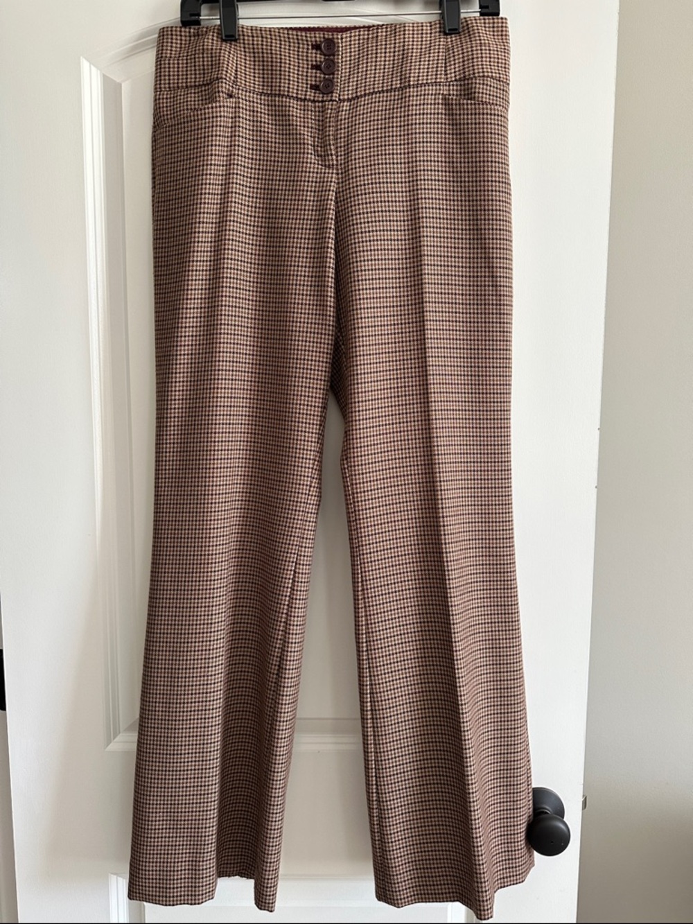 The Limited Cassidy Fit
Burgundy Houndstooth Dress Pants